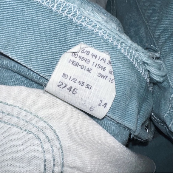 Wrangler Vintage Teal Mom Jeans Size 12/26 - Picture 9 of 9